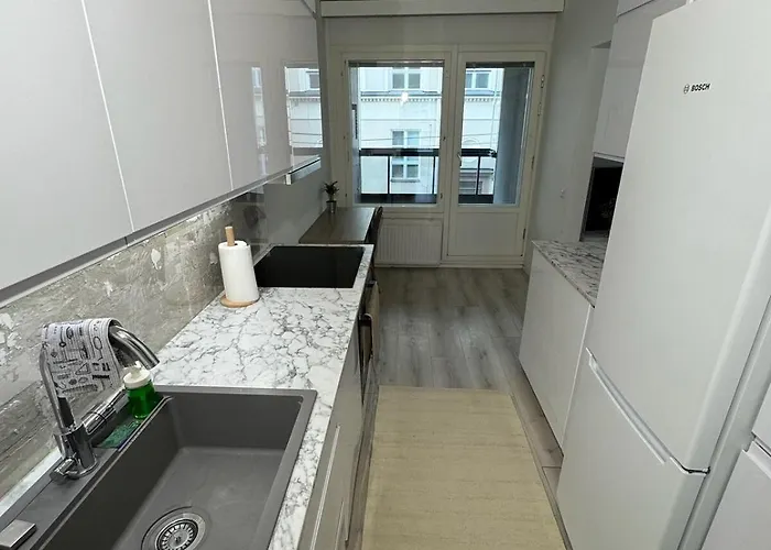 2 Bedroom With A Balcony In The Center Of Apartmán Helsinky